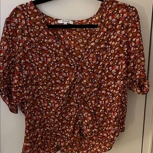 Madewell Multicolor Floral Blouse